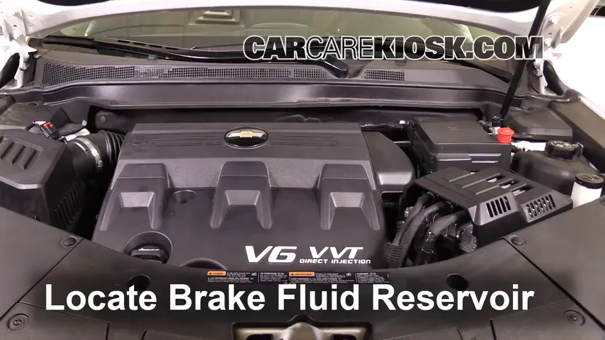 2017 Chevrolet Equinox Premier 3.6L V6 Brake Fluid